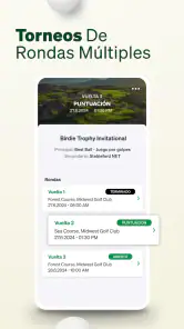 Golf GameBook Puntuación & GPS screenshot