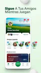 Golf GameBook Puntuación & GPS screenshot