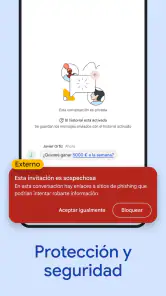 Google Chat screenshot