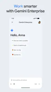 Google Gemini Enterprise screenshot