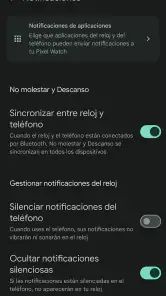 Google Pixel Watch screenshot