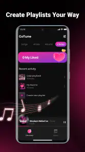 GoTune: MP3 Music screenshot