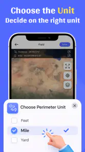 GPS Distance Land Area Measure screenshot