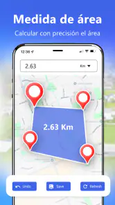 GPS satélite vista: mapas screenshot