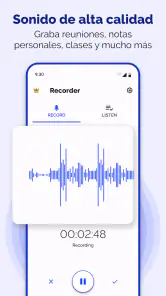 Grabador de voz - Notas de voz screenshot