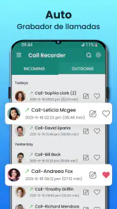 Grabador llamadas telefónicas screenshot