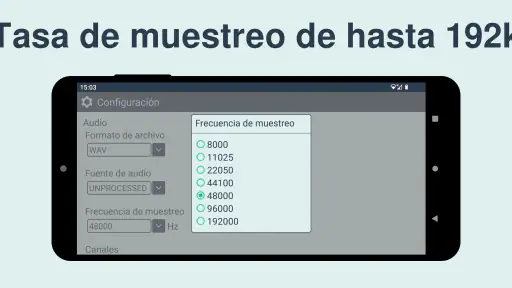 Grabadora de sonido Pro screenshot