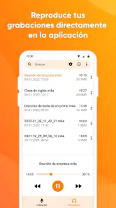 Grabadora de Voz Simple screenshot