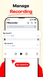 Grabadora de Voz y Notas screenshot