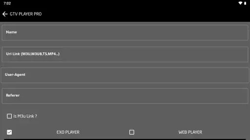 GTV PLAYER PRO screenshot