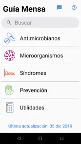 Guía Mensa screenshot