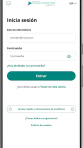 H. U. Fundación Jimenez Díaz screenshot