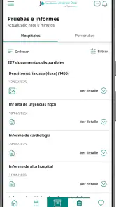 H. U. Fundación Jimenez Díaz screenshot