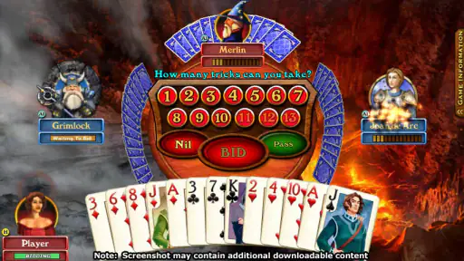 Hardwood Spades Pro screenshot
