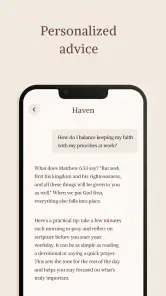 Haven - Bible Chat screenshot