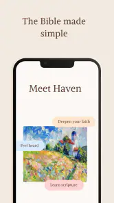 Haven - Bible Chat screenshot