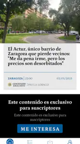 Heraldo de Aragón screenshot