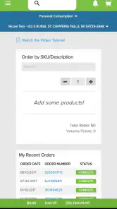 Herbalife Nutrition Tienda screenshot