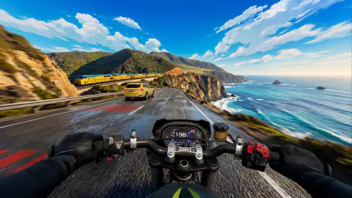 Highway Moto Rush: Traffic screenshot