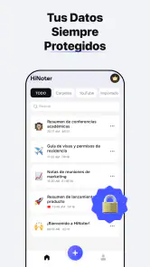 HiNoter - Tomador de Notas IA screenshot