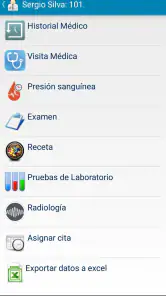 Historial Médico screenshot