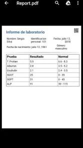 Historial Médico screenshot