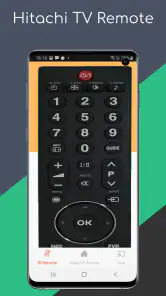 Hitachi Smart TV Remote screenshot