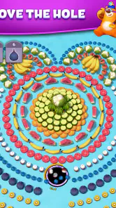Hole Em All: Black hole game screenshot