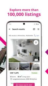 Homegate - Real estate screenshot