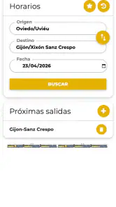 Horarios Tren, Metro y Tranvía screenshot