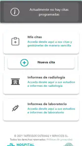Hospital San Agustín screenshot
