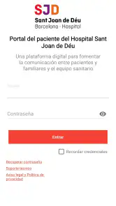 Hospital SJD screenshot