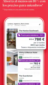 Hoteles.com: ¡hoteles y más! screenshot
