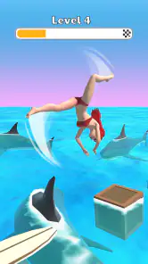 Human Flip: Dominio del salto screenshot
