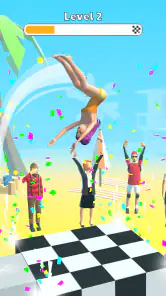 Human Flip: Dominio del salto screenshot
