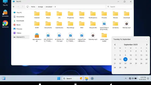 HyperDroid - PC Launcher screenshot