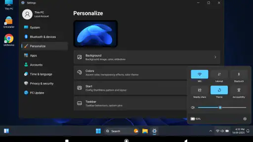 HyperDroid - PC Launcher screenshot