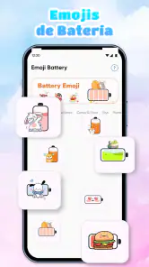 Icono de Batería con Emojis screenshot