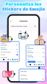Icono de Batería con Emojis screenshot
