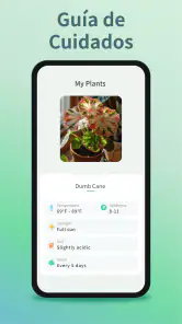 Identificar Plantas y Cuidado screenshot