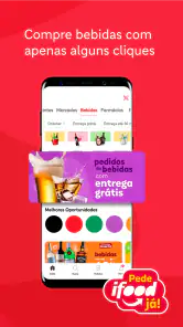 iFood comida e mercado em casa screenshot