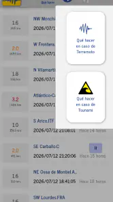 IGN Terremotos screenshot