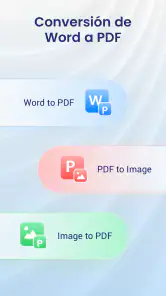Imagen a PDF & Lector PDF screenshot