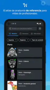IMAIOS vet-Anatomy screenshot