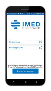 IMED Hospitales - Pacientes screenshot