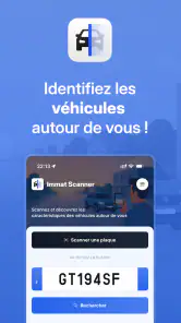 Immatriculation Scanner screenshot