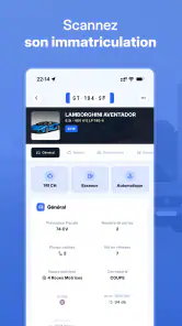 Immatriculation Scanner screenshot