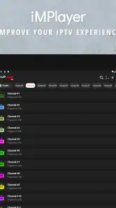 iMPlayer Mobile IPTV Player screenshot