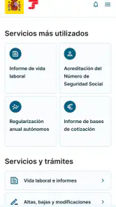 Importass Seguridad Social screenshot