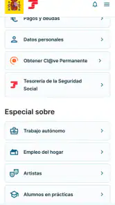Importass Seguridad Social screenshot
